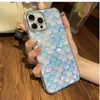 Designer Silicone Phone Case Fish Scale geschikt voor iPhone 14 13 12 Pro Max 11 14Plus Soft Shell Anti-Fall Phone Case