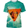 As camisas masculinas chegam a Danny Devito em Nacho Cheese Sabor Menino Mulheres Impressão 3D Retro de jovens camisa/ mole