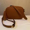 Luxo soho saco designer ombro borla câmera bolsa carteira bolsa feminina bolsas crossbody franjas mensageiro bolsa