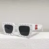 Fashion OFF W sunglasses high quality 22 fashion brand off Sunglasses style white hollow out design ins net red same men's and women's glasses