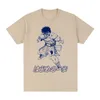 メンズTシャツhajime no ippo makunouchi ippo t-shirtヴィンテージ90年代夏のファッションコットンメンティーTシャツレディース230506