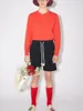 Kvinnors spårningsdräkter 2023 Patch Hooded Sweatshirt eller Elastic midja Drawstring Shorts Casual Solid Color Sports Suit For Ladies