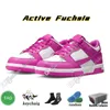 Men Women Casual Shoes White Black Active Fuchsia Panda Pigeon Light Smoke Grey UNC Chicago Medium Olive Court Purple Kentucky Easter Mens Low Sneakers Trainers