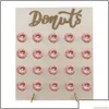 Supplies Other Festive Party Supplies Donut Wall Decorations Candy Bar Sweet Cart Table Decoration Baby Shower Y0827 Drop Delivery Dhrqx Ho