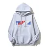 디자이너 의류 남성용 스웨터 까마귀 American High Street Niche Rap Trendy Trapstar Ukdrill Towel 남성용 여성용 Tracksuits Tops 수 놓은 까마귀