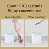 Waste Bins XiaoGui Smart Sensor Trash Can Electronic Automatic Household Bathroom Toilet Waterproof N Seam Cubo Basura 230505