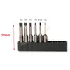 Schroevendraaier Torx Set di punte per cacciavite elettrico a percussione S2 Punte per lotti di vento con testa di prugna dura Trapano elettrico Kit di riparazione a mano per lotti