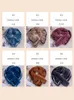 Scarves ZDFURS Rex Fur Scarf Shawl Women's Winter Outer Wear High-End Korean Style All-Match Woven Widened Real