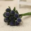 Fleurs décoratives 12 têtes/lot étamine de baie fleur artificielle verre cerise fête pour la maison El mariage bureau jardin décoration