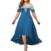 Vestidos de tamanho grande mulheres moda mais tamanho de barra de barra alta vestido formal baixo para mulheres vestidos de baile de coquetel elegantes para mulheres casamento 230506