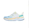 младенец Baby Big Kid Hoka One Bondi 8 кроссовок спортивные местные ботинки Clifton 8 Белые кроссовки приняли общеприняты