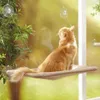 Mats Cat Hamacment suspendu au lit de chat Adcore pour animal de compagnie pour chats Small Chiens Souppe de fenêtre Sunny Soupt avec couverture portant des accessoires pour animaux de compagnie de 20 kg