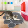 猫のベッドクリエイティブな形状のマットノンスリップリッタートラッピングパッド防水ペットイージー洗濯床プレースマット食品給餌アクセサリー