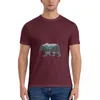 Camiseta de Mountain Urso da montanha masculina Camiseta de manga curta Homens de manga curta