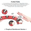 Toys Automatic Pet Toys Eletronic Snake Cat Teaser Interactive Smart Sensing Snake Tease Toy USB Laddnings Snake Play for Pet Cat Dogs