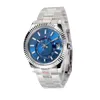 Sky Dweller-Mens 시계 Caijiamin 자동 시계 40mm 시계 이중 회전 기능 날짜 904L 스테인리스 Sapphire 방수 손목 시계 DHGATE U1