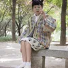 Vêtements ethniques traditionnel japonais hiver Haori Hanten veste pour femmes Vintage Cardigan coton chaud Kimono asiatique Folk Harajuku samouraï