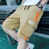 Shorts pour hommes Pantalons courts Hommes Casual Hip Hop Pocket Streetwear Loose Cargo Shorts Summer Fashion High Street Bermuda Joggers Shorts HOWDFEO 230506