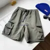 2023 Summer New Men's Shorts Fashion Tooling Brand Carhart Militärstil Multifickfunktionsfunktionell vattentät reflekterande lös capris KCDS