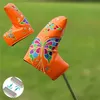 Other Golf Products Golf Putter Blade Butterfly Pattern Cute Golf Headcover for Putters with Magnetic Closure Golf Club Head Protector Drop Ship J230506