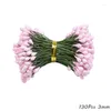 Fiori decorativi Rosa misto Fiore pianta Ciliegio Stame Bacche Fascio Fai da te Natale Torta nuziale Confezione regalo Ghirlande Decor