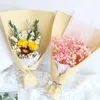 Fiori decorativi fiore secco rosa bouquet ins sacchetti di San Valentino regalo di compleanno di Natale arredamento per la casa per la casa flores