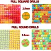 Stitch Fantasy Art Fire Dragon Game Square Round Drill Mosaic Diamond Painting Cross Crost Stitch DIY 5D EMBRODERIE FULLE 5 PCS DÉCOR MUR