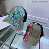 2022 Fashion Design Flowers Street Hats Baseball Cap Ball Caps for Man Woman Regulowane kubełko czapki Kopice Dome Najwyższa jakość