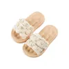 Slipper Pearl Girls 'Sandals and Slippers Princess Style Soft Sole Children Slippers Wearing Slip Girls' Slippers Outside Kid Shoes