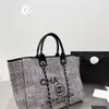 Designer Deauville Tote Sac à provisions Sac de luxe Channe de luxe sac à main en nylon en nylon