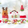 Prezent Wrap Bags Bags Candy Jar Butelka Butelka Santa Bag Słodkie pudełka Dziecka Prezenty dla dzieci Rok 2023 Navidad