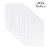 Supplies 10pcs Canvas Panel Acrylic Paint Watercolor Art Supplies Accessories Board Kids White Blank Primed Oil Painting Artist Beginner