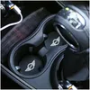 Anti-slip Matten Autocuphouder Nonslip Mat Interieur Decoratie Styling Accessoires voor Mini Cooper Clubman R55 R56 R57 R58 R59 F54 F6 DHWUM