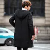 Мужская куртка зимнее пальто мужчины белая утка корейская пуховика теплые казако 8119 YY1299