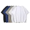 Женская футболка плюс размер L5XL Tops Plain Color с коротким рукавом летняя уличная одежда Cotte Big Одежда