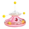 Oyuncaklar Kedi Eşyaları Etkileşimli Bulmaca Oyunu Whirligig Turntable Kitten Akıllı Kedi Evcil Hayvan Toys Aksesuarları Yüksek Kaliteli Eğitim Tekerlek