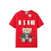 Fashion Charm Europe and America Womens tirt desgn Hot Summer Cotton Teddy Bear Graphy Types Trendy with Letters Mens Tees Short Sleeve Disual Tee Tee