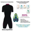 Cykeltröja sätter Macaquinho Ciclismo Xama Pro Women S Jumpsuit Short Sleeve Bike Dresses Flame Style 230505