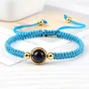 STRAND 8MM BLAUWE SANDSTONE ETHNIC TIBETAANS BRACELETSBANGLES VOOR VROUWEN MANNEN NATUURLIJKE STEEN GELUID BRACKET HANDMADE SHINING POLES SIELRED