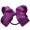 Hair Accessories 1PC 4''Double Bows With Elastic Black Band Children Ties Hairband For Girls