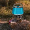 Camp Kitchen draagbare sile vouwen ketel camping theepot koffie thee fornuis opvouwbare mini kokende waterpot met handgreep wandelbenodigdheden p230506