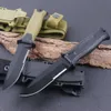 Camping Hunting Knives Glass Fiber Handle Military Tactical Knife High Hardness Survival Fixed Blade Knife Camping Equipment EDC Hand Tool Cs go Knifes P230506