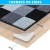 Ковры ковров, не скользящий подставки для промывки для паркетных полов и ковриков