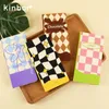 Creative INS Fashion Cute Colorful Checks Theme Hardcover Notizbuch DIY Weekly Daily Planer 88 Sheets Grid Paper Pocket Book
