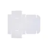 Enveloppez 15pcs Boîtes-cadeaux Kraft White Brown Browd Emballage Boîte Boîte de papier Présent Boîte en papier épaissis