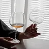 Weingläser JINYOUJIA Twist Rod Glass Cocktail Cup Champagnerkelch Handgemachte Kristall-Haushaltsparty