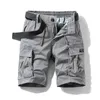 Shorts masculinos homens de verão casual casual cargo de bolso shorts homens Outwear moda moda moda de tecido flexível shorts algodão Men 28-38 230506