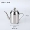 304 Stainless Steel Oil Dispenser Large Capacity Olive Oil Bottle Drip Free Sauce Bottle for Kitchen Cooking