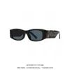 Óculos de sol Spice Girl, European and American Style, UV resistentes, moda, fino, letras de hip-hop, óculos de sol