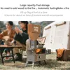 Camp Cuisine NatureHike Camping Woodstove Outdoor Portable Four Pellet Chauffage en acier inoxydable Poêle pliable Woodstove Tour Cooking Équipement de cuisson P230506